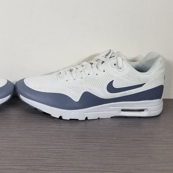 Nike Air Max 1 Ultra Moire, White/Gray, Womens Size 8.5 Left / Size 8 Right - Picture 9 of 16